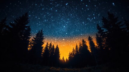 Timelapse photography of the starry night sky, tutorials for capturing the movement of stars