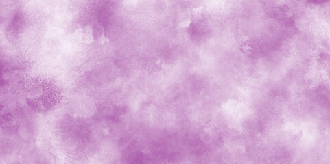 violet color grunge paper texture soft clouds, grungy old rough paper vintage style color stained watercolor texture illustration, Soft and cloudy blurry watercolor background with clouds.