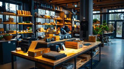Modern Ethical Products Store Interior