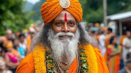 Watercolor depiction of Thaipusam festival, showing devotees in a procession at Batu Caves with vibrant kavadis and festive decorations