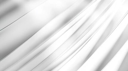 Obraz premium Elegant White Abstract Background with Smooth Lines