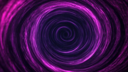Fototapeta premium A mesmerizing spiral design featuring vibrant purple hues, creating an otherworldly visual effect for artistic projects.