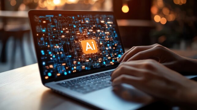 The Laptop with AI Design