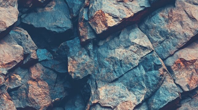 Beautiful cross processed cinematic rock texture for background