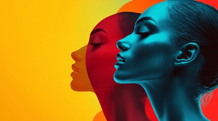 Dynamic poster template showcases a striking contemporary layout with generous space for promotional content, ideal for captivating marketing efforts.