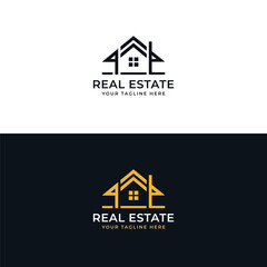 Real estate logo template