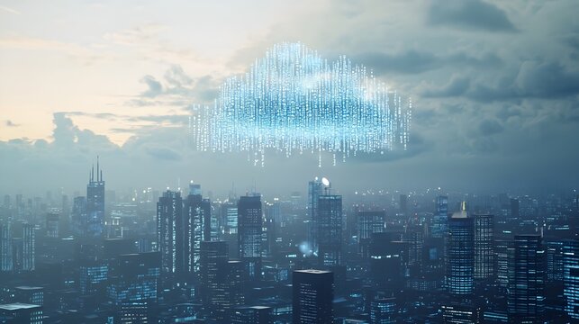 Binary Cloud Hovering over the Smart City of the Future