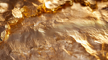Fototapeta premium Gold's resilience in the face of inflation is becoming increasingly evident, as financial advisors recommend precious metal investments to safeguard wealth, offering stability and protection amidst ri