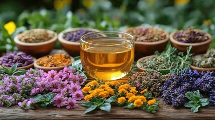 Herbal remedies for postpartum recovery, offering support for new mothers with natural ingredients