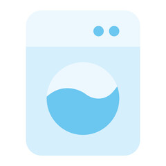 washing machine icon for illustration