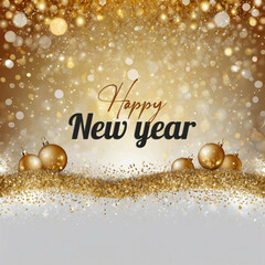 Happy new year banner design