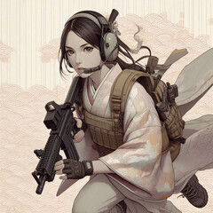 Naklejka premium Unfaltering Witch