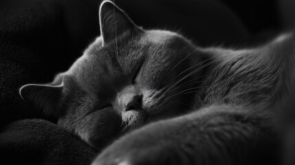 lovely shorthair british cat