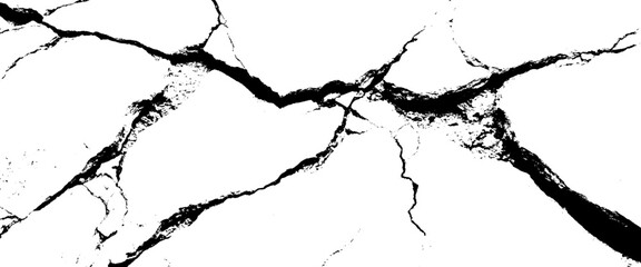 Vector marble cracked texture background.