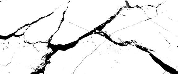 Obraz premium Vector marble cracked texture background.