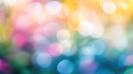 Fototapeta premium Vibrant Colorful Bokeh Background for Creative Use