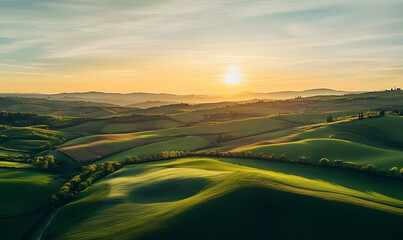 Spectacular Nature and Scenic Wonders: Golden Hour Sunsets, Lush Forests, Tranquil Beaches, and Vibrant Fields of Flowers in Stunning Views