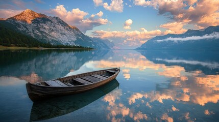 Serenity at Dusk: A National Geographic Inspired Landscape