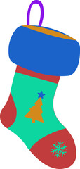 Christmas Stocking Illustration