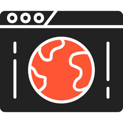 Website Vector Icon Design