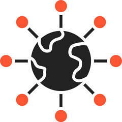 Networking Vector Icon Design