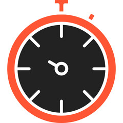 Timer Vector Icon Design