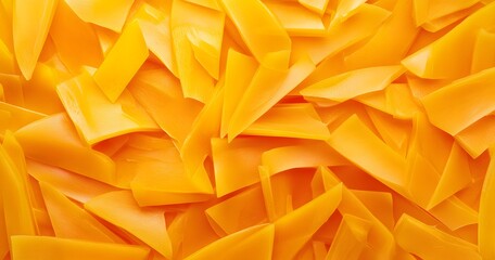 close-up shot of the texture of shredded cheese
