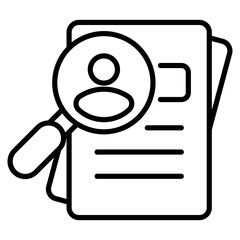 Headhunting  Icon Element For Design