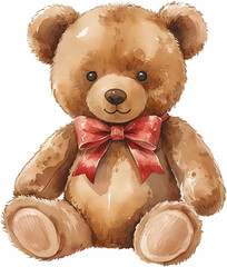 water color teddy 10