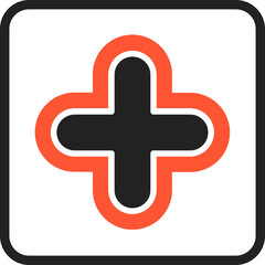 Plus Sign Vector Icon