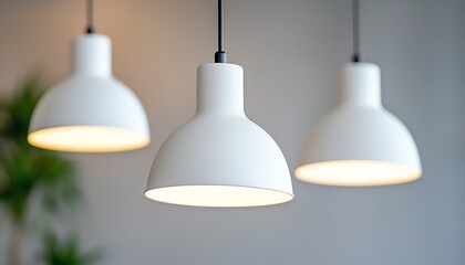 Obraz premium Pendant lights, illuminating with flair