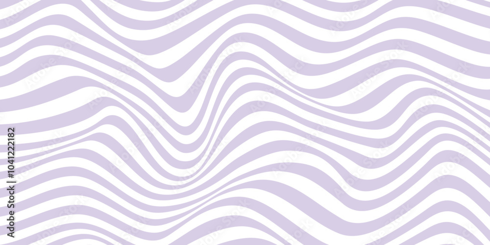 Poster Abstract Optical Illusion Linear Background. Y2k Acid Geometric Op Art Pattern. Psychedelic Stripe Texture Vector Design.