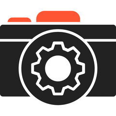 Camera Setting Vector Icon