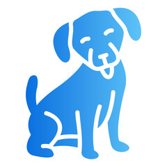 dog Gradient icon
