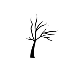 spooky Halloween tree