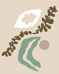 Symphony of Abstract Forms amidst the Silence of Nature