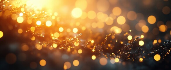 The Magical Golden Bokeh Glow