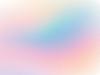 Fototapeta premium Soft colors gradient transitions abstract white background