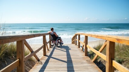 Enjoying the Beach: Wheelchair Accessibility and Scenic Views
