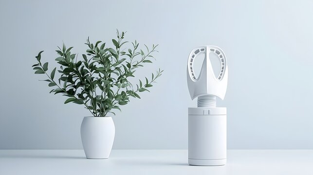 Medical Device for Snoring Prevention With Minimal Background and Room Space