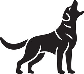 Labrador rottweiler dog vector