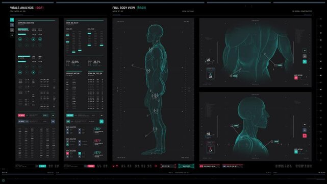 Medical screen overlay in 4k