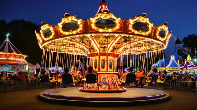 carousel in the park