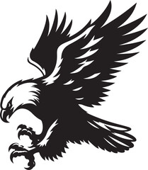 eagle tattoo vector