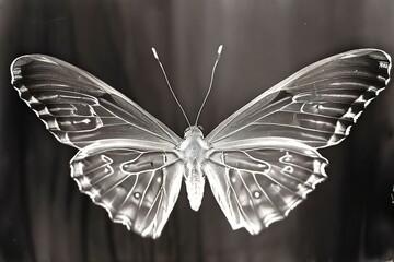 butterfly wings butterfly wings are captured in a photogram phot