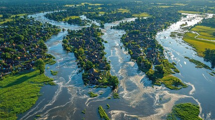 Flood impact analysis using satellite technology, enhancing response and recovery efforts