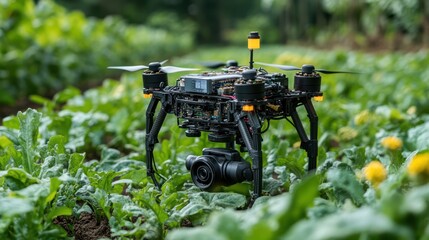 AI for sustainable agriculture, optimizing farming practices to reduce waste and increase productivity