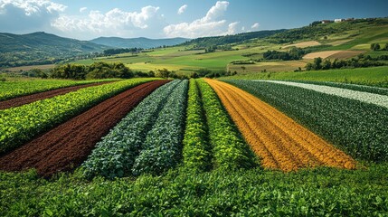 Agriculture in water-scarce regions, using sustainable practices to maximize water efficiency