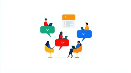 Engaging instant messaging conversations among remote teams for enhanced collaboration