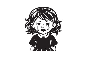 Black Kid silhouette vector bundle illustration, Kid Silhouette